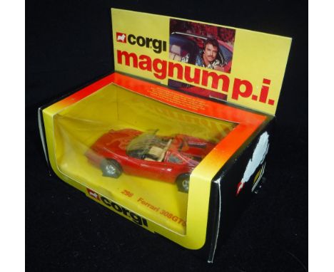 CORGI; 'MAGNUM PI'  A FERRARI 308GTS (No 298) boxed