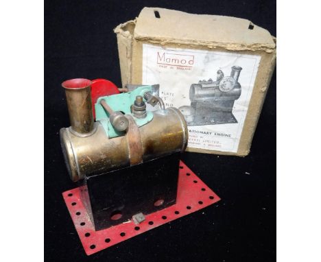 MAMOD; A "MINOR" NO. 1 STATIONARY ENGINE with original box