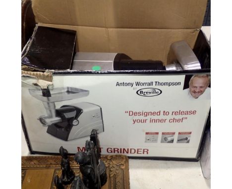 Boxed Antony Worrall Thompson meat grinder. Not available for in-house P&amp;P 