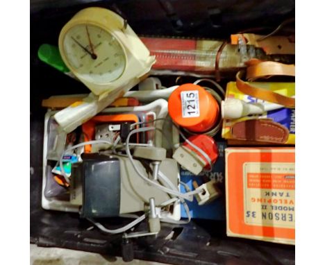 Vintage photographic dark room accessories and equipment and an Erno movie editor unit. Not available for in-house P&amp;P 