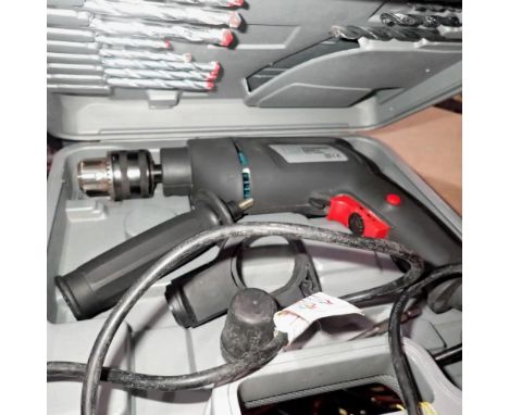 Cased performance hammer drill 13 mm FMTC760HD. All electrical items in this lot have been PAT tested for safety and have pas