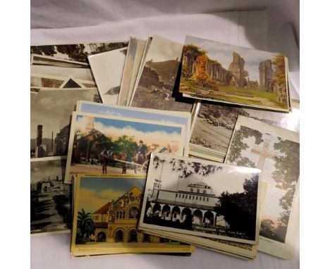 Collection of vintage postcards, UK and European. UK P&amp;P Group 1 (£16+VAT for the first lot and £2+VAT for subsequent lot