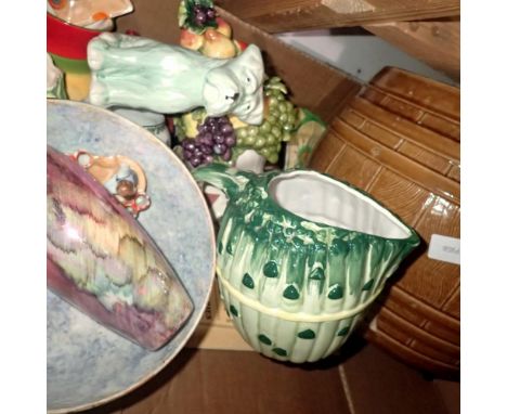 Mixed ceramics including Carlton Ware. Not available for in-house P&amp;P 