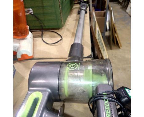 Daewoo Cyclone Freedom cordless vacuum cleaner. All electrical items in this lot have been PAT tested for safety and have pas