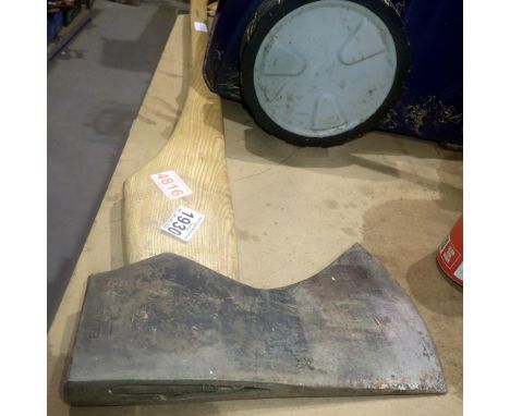 Elwell six felling axe. Not available for in-house P&amp;P 