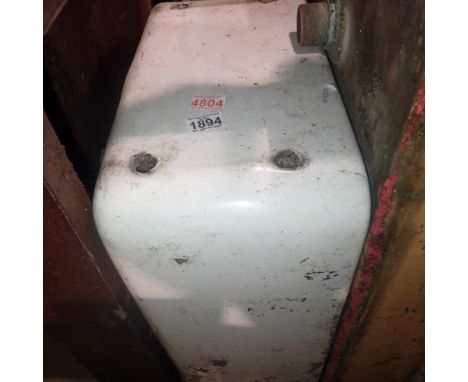 White glazed Belfast sink, 62 x 48 cm. Not available for in-house P&amp;P