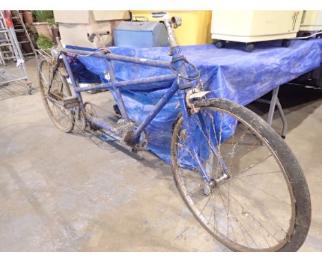 Vintage Saxon Tandem bicycle, for restoration. Not available for in-house P&amp;P