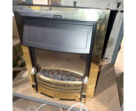 Dimplex faux open fire electric heater. All electrical items in this lot have been PAT tested for safety and have passed. Thi