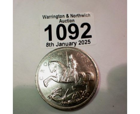 1935 - silver crown of George V. UK P&amp;P Group 0 (£6+VAT for the first lot and £1+VAT for subsequent lots)&nbsp; 
