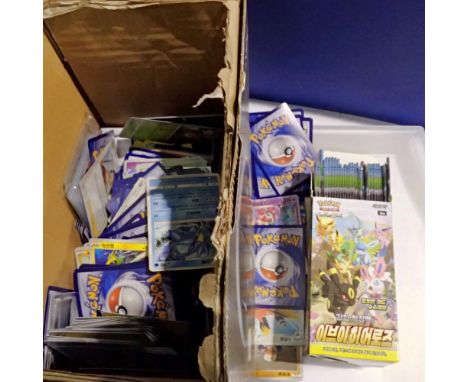 Large quantity of Pokemon cards to include Japanese versions and Shineys. UK P&amp;P Group 1 (£16+VAT for the first lot and £