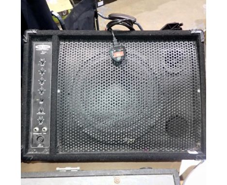 The Box MA-120e powered Monitor Wedge. All electrical items in this lot have been PAT tested for safety and have passed. This