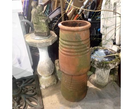 Selection of garden ornaments and planters. Not available for in-house P&amp;P 