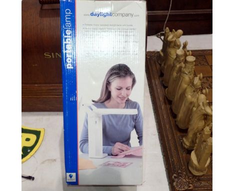 Portable S.A.D. lamp by Daylight Co, in original box. Not available for in-house P&amp;P