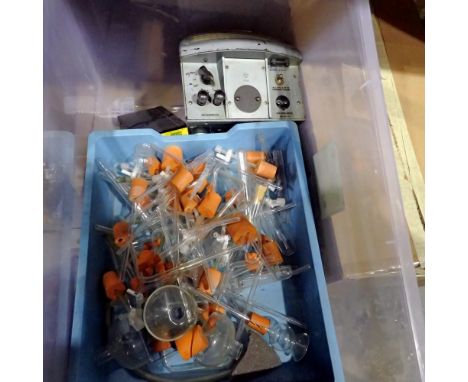 Quantity of laboratory equipment to include a galvanometer. Not available for in-house P&amp;P 