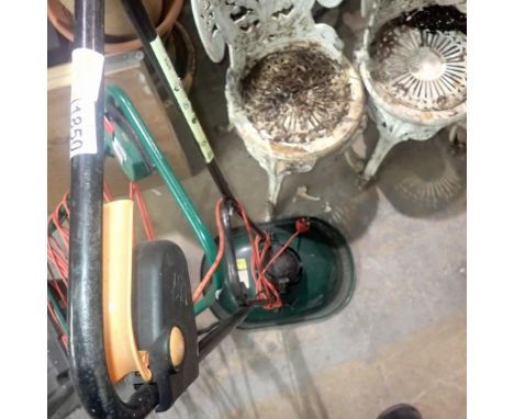 B&amp;Q hover electric mower. All electrical items in this lot have been PAT tested for safety and have passed. This does not