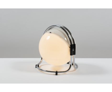 ANDRE RICARD (1929-2017)Lampe de tableCréation en 1967Edition MetalarteMarque de l'éditeurMétal chromé, Perspex et plastiqueT