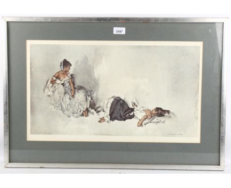 William Russell Flint, 3 colour lithographs, 2 numbered in pencil from editions of 850, framed (3)Images are in good conditio