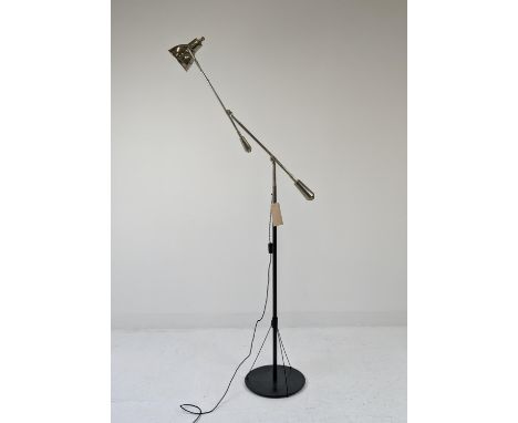 AFTER ÉDOUARD-WILFRID BUQUET STYLE FLOOR LAMP, 215cm H at tallest. 