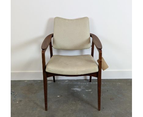 FRANCE &amp; DAVERKOSEN MODEL 132 TILT BACK CHAIR BY SIGVARD BERNADOTTE, vintage 20th century, 61cm x 60cm x 84cm approx. 