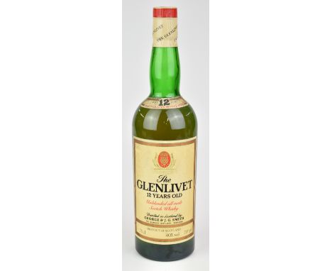 Glenlivet 12 Years Old Unblended All Malt Scotch Whisky, 75cl, 40% vol.