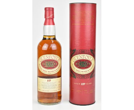 Glenfoyle Highland Single Malt Scotch Whisky aged 17 years, year of distillation 1985, 70cl, 40% vol, in original presentatio