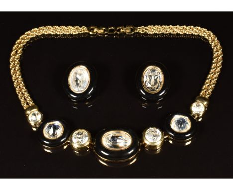 Christian Dior necklace and matching earrings