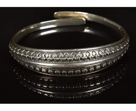 David Anderson silver Saga bangle, in box