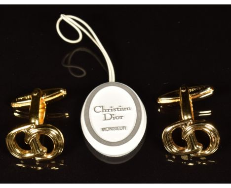 A pair of Christian Dior cufflinks