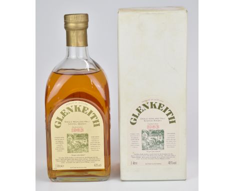Glenkeith 1983 Single Highland Malt Scotch Whisky, 1ltr, 43% vol, in original box