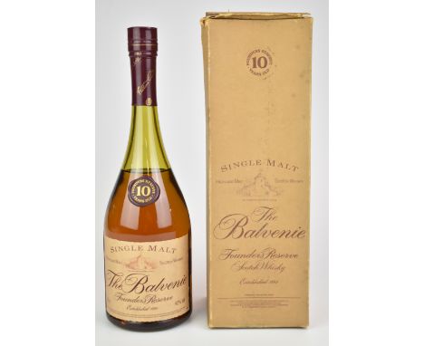The Balvenie Founder's Reserve 10 Years Old Single Malt Scotch Whisky, 75cl, 40% vol, in original box