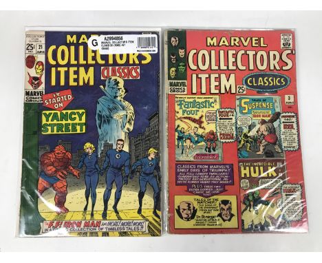 Marvel Comics Group Marvel Collectors' Item Classics, Vol 1 #3, 3 June (1966), together with Marvel Collectors' Item Classics