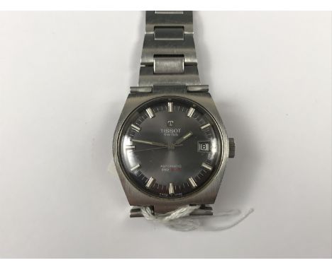 A 1970s-1980s Tissot stainless steel Automatic PR 516 wrist watch [Running]