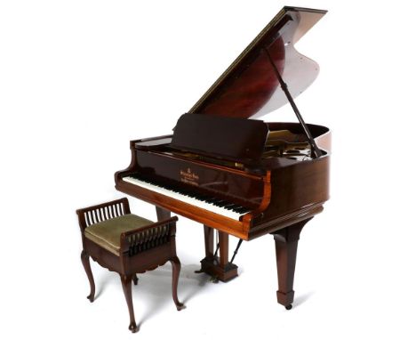 Steinway & Sons: A Rosewood Cased 5'10'' Grand Piano, model no.122621, circa 1906, raised on square tapering legs with block 