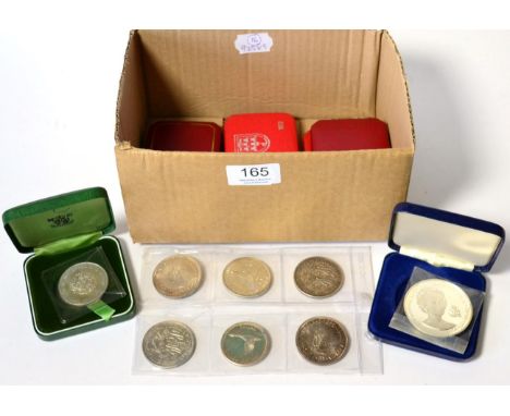 10 x Miscellaneous UK & Foreign Silver Coins comprising: Cyprus 2 x 45 piastres 1928 AVF, Netherlands 2½ guilders 1933 deep h