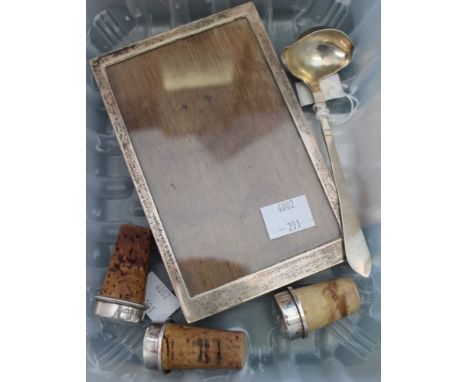 Jensen ladle, photograph frame, etc