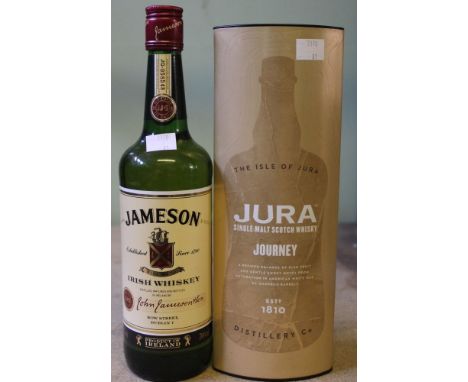 Jura Single malt Scotch Whisky, 1 bottle Jameson Irish Whisky, 1 bottle