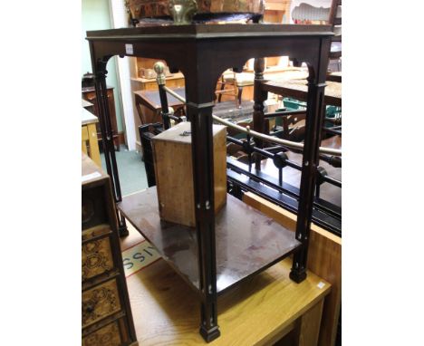 A mahogany Chippendale design table