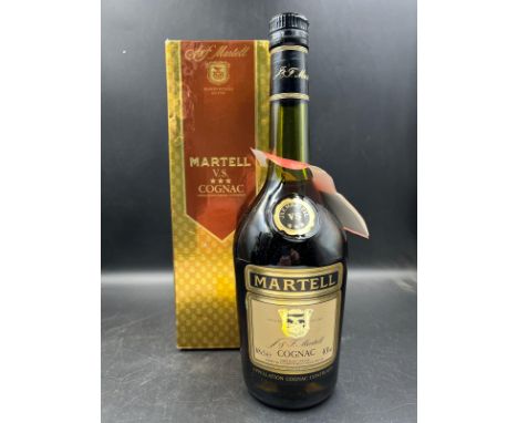 A bottle of Martell VS Cognac 68cl 