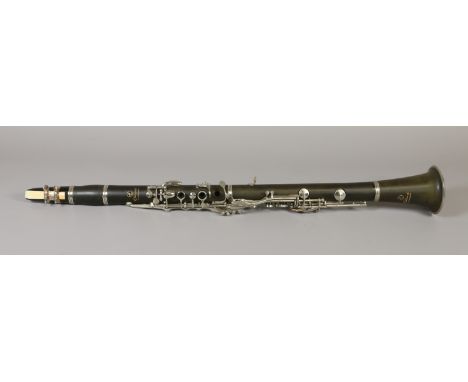 An Elkhart clarinet by Vincent Bach international.