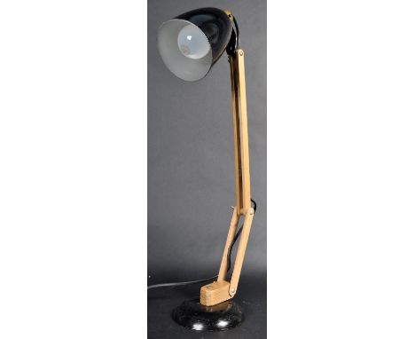 Terence Conran - Habitat - Mac Lamp No.8 - A retro vintage 1960's adjustable anglepoise desk / table work lamp light by Teren