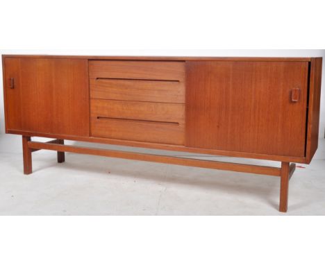 Nils Jonsson - Hugo Troeds of Sweden - A retro vintage 20th Century&nbsp;1960's Swedish teak wood sideboard credenza comprisi