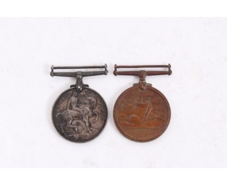 First World War Medals comprising War named to G - 69652 PTE. W. Chambers. The Queen’s. R. and Mercantile Marine Medal named 