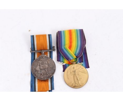 First World War Pair Comprising War and Victory Medals named to Capt. J.J. Hewetson.