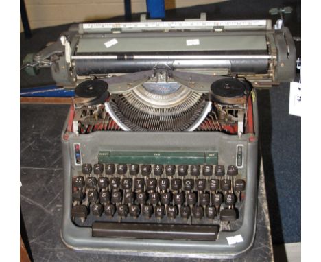 Olympia manual typewriter.