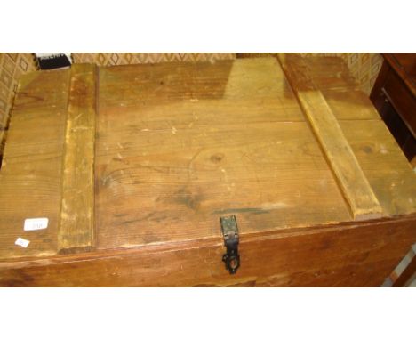 Vintage pine trunk