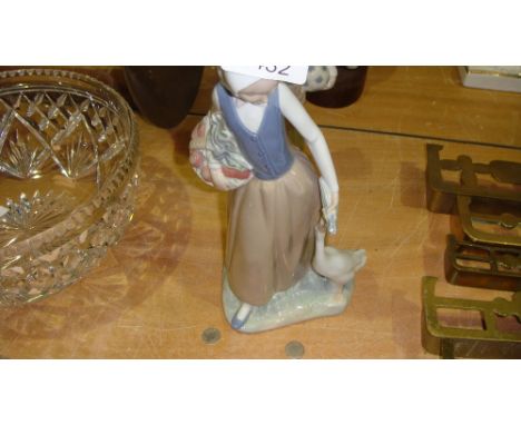 Nao figure Lady with Goose