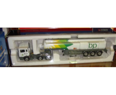 Corgi Authentic Scale Replica lorry boxed, mint condition, Gold Star Special Edition in BP livery