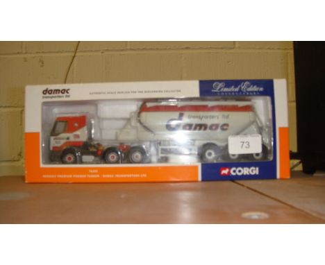 Corgi Authentic scale Replica lorry boxed mint condition Ltd Edition in Damac livery