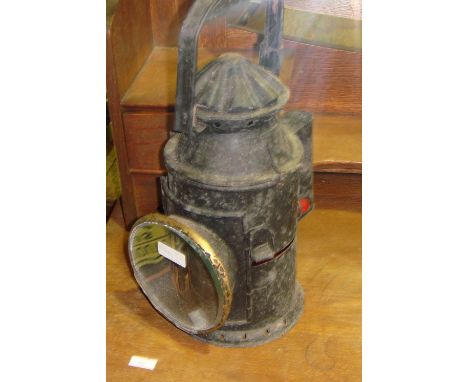 Vintage style railway lamp