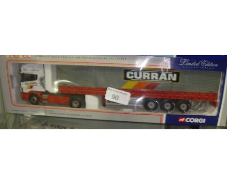 Corgi Authentic scale Replica lorry boxed mint condition Ltd Edition in Curran livery